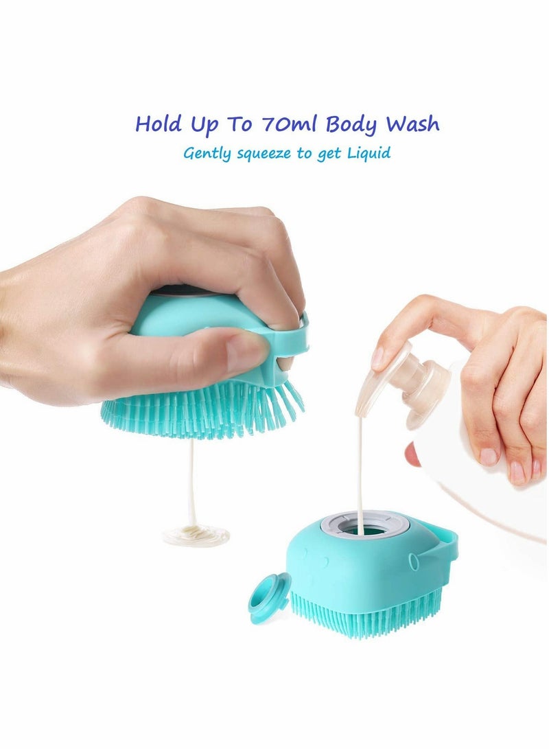 Pet Bath Brush Set with Towel for Easy Grooming and Cleaning - Image 4