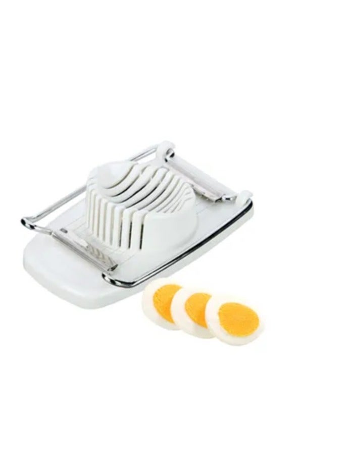 Tescoma Presto Egg Slicer1pc  -Assorted |Multipurpose Egg Cutter Food Slicer Handy and Lightweight Stainless Steel Plastic Egg Slicer Easy To Clean Slicers - Image 2