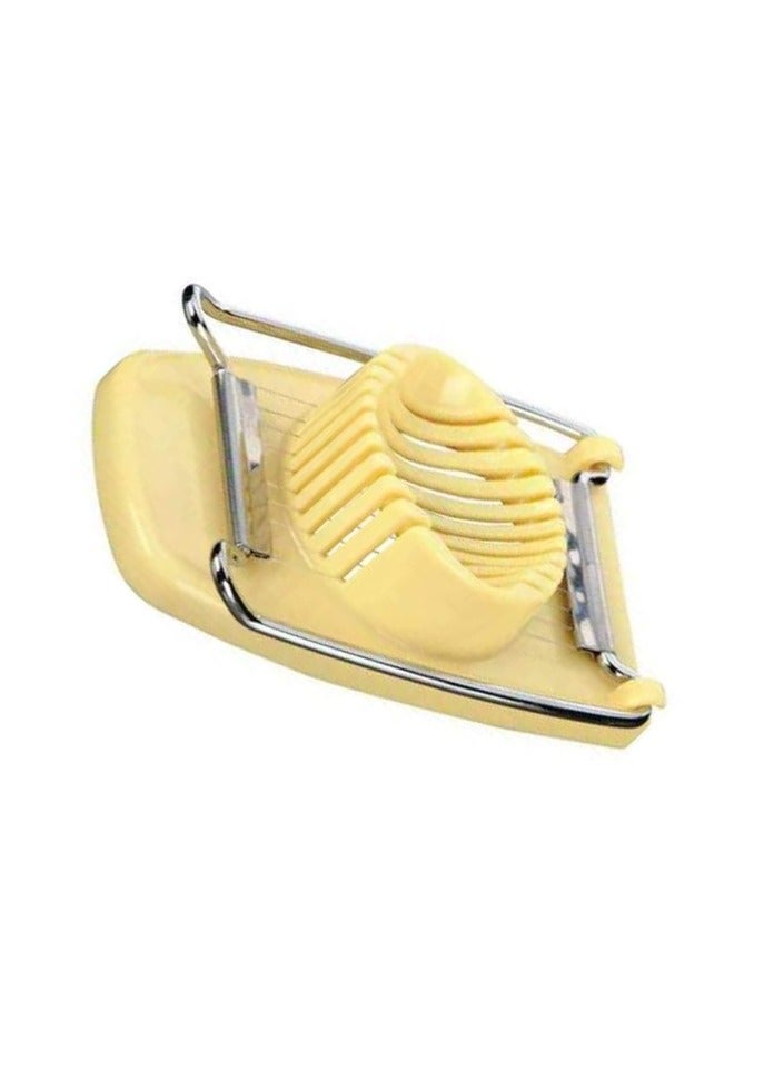 Tescoma Presto Egg Slicer1pc  -Assorted |Multipurpose Egg Cutter Food Slicer Handy and Lightweight Stainless Steel Plastic Egg Slicer Easy To Clean Slicers - Image 4
