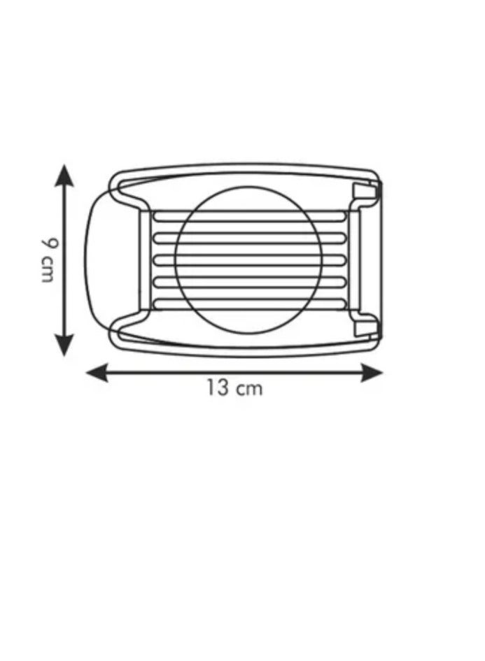 Tescoma Presto Egg Slicer1pc  -Assorted |Multipurpose Egg Cutter Food Slicer Handy and Lightweight Stainless Steel Plastic Egg Slicer Easy To Clean Slicers - Image 3