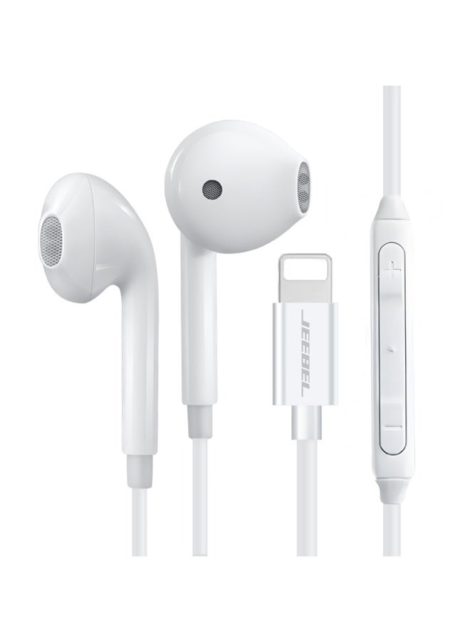 Jeebel Dual Lightning 2-in-1 Adapter + Lightning Earphones + 20W Charging Cable - One bundle that gives you fast charging, clear sound, and easier use for all your iPhone devices. - Image 4