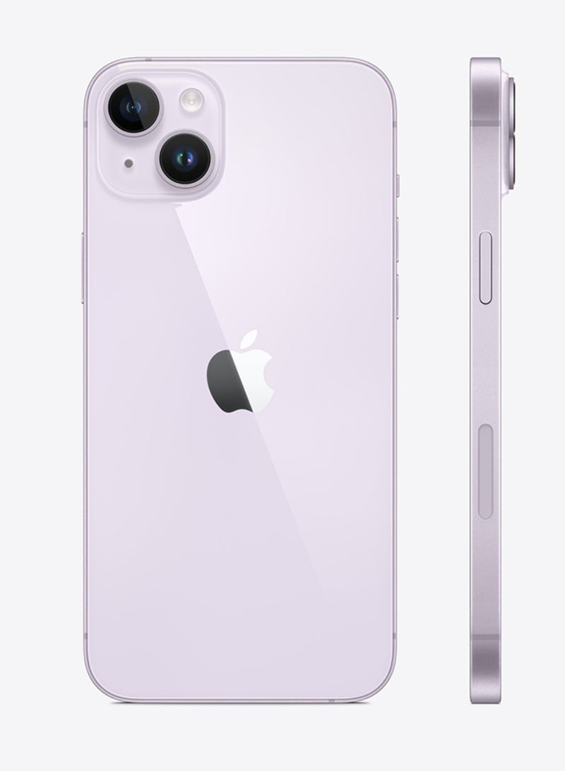Apple Refurbished - iPhone 14 128GB Purple 5G With FaceTime - USA Version (e-SIM only) - Image 2
