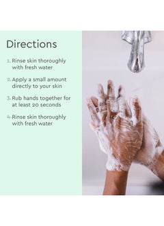 puracy Organic Hand Soap, For the Professional Hand Washers We've All Become, Moisturizing Natural Gel Hand Wash Soap, Liquid Hand Soap Refills for Soft Skin (12 fl.oz, Cucumber & Mint) 2-Pack  - Image 3