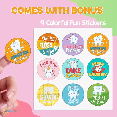 Trueocity Biodegradable Kids Flossers -100 Pack, Natural Kids Floss Picks, Fluoride Free, Biodegradable Floss Pick, Organic Animal Dental Floss, Dental Floss Sticks for Children - 4 Fun Animal Designs - Image 3