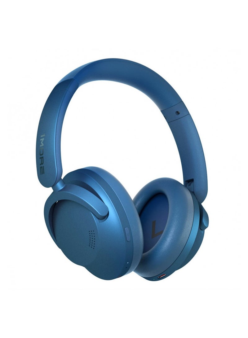 1 مور سماعات 1More HC905 SonoFlow اللاسلكية مع إلغاء الضوضاء النشط و5 ميكروفونات ENC لمكالمات واضحة مع صوت عميق - أزرق - Image 1