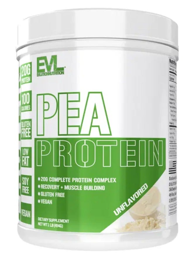 EVL Nutrition - Pea Protein Isolate 1Lb