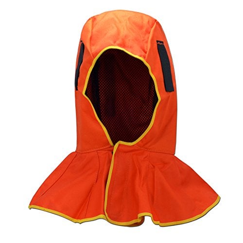 RIVERWELD Welding Hood Flame Retardant Fabric for Welders Match Welding Helmet Orange Color Work Safety Equipment Gear Head Protection - Image 4