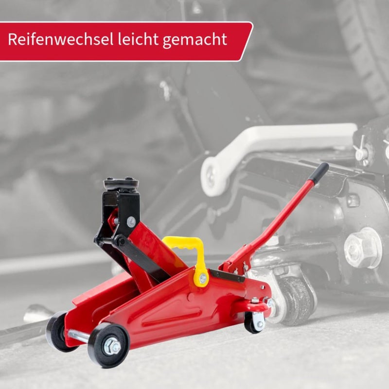 Unitec Hydraulic Trolley Jack 2 Tonne, 342 mm - Image 3