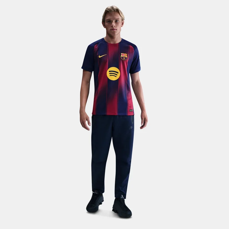 Nike Blue Men's FC Barcelona 25/26 Home Replica Football Jersey for Men | Best Price UAE