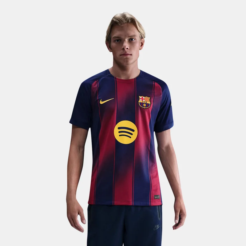 Nike Men's FC Barcelona 25/26 Home Replica Football Jersey