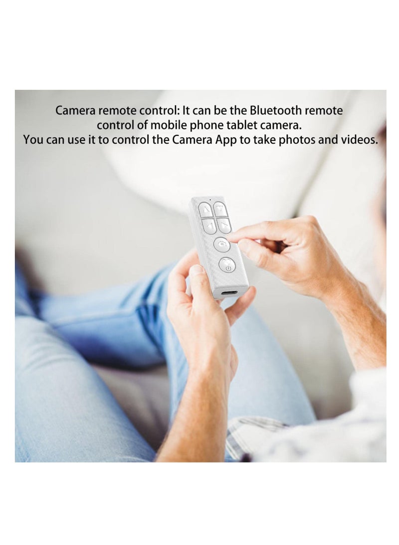 Excefore Blue Tooth Remote For Phone, Remote Control For Volume Control, Give A Like Control, Short Video Play Control, Page Turner For Mobile Phone, Phone Camera Media Playback Control (Generic )  - Image 5
