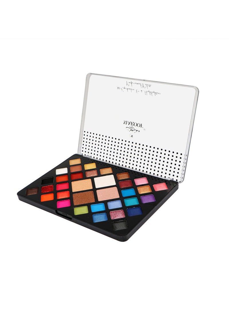 MAROOF باليت ماروف 30 ظل عيون و 4 هايلايترز تدوم طويلاً احترافية - Image 2