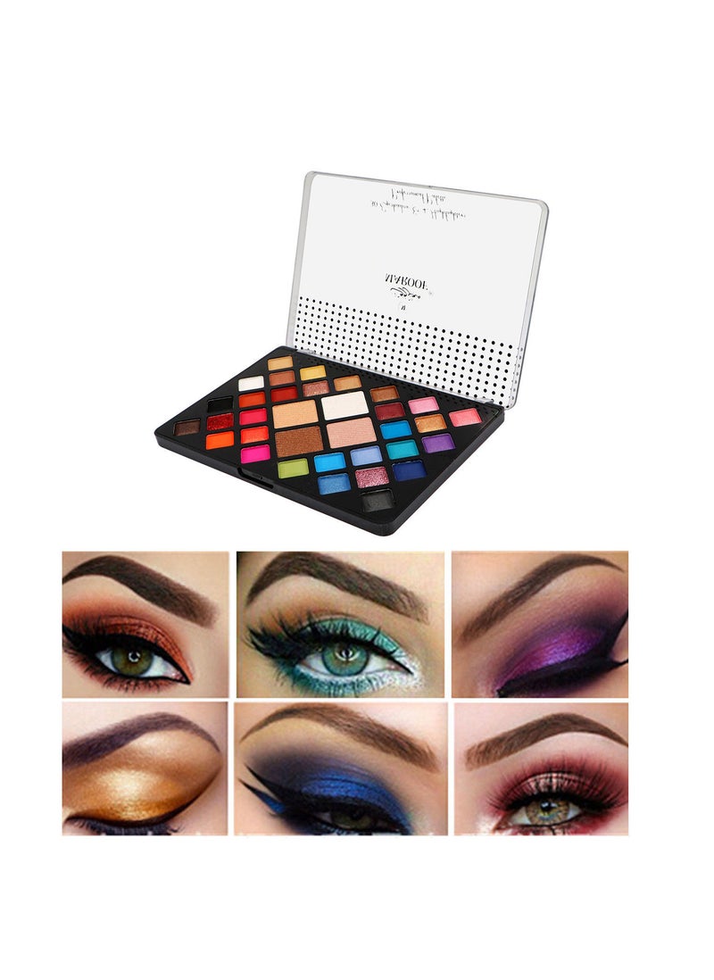 MAROOF باليت ماروف 30 ظل عيون و 4 هايلايترز تدوم طويلاً احترافية - Image 5