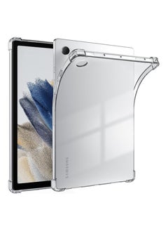 حافظة شفافة ELMO3EZZ لجهاز Galaxy Tab A8 2021(10.5 بوصة) -X200/ -X205/ -X207، غطاء خلفي شفاف مقاوم للصدمات وخفيف الوزن من مادة TPU لهاتف Samsung Galaxy Tab A8