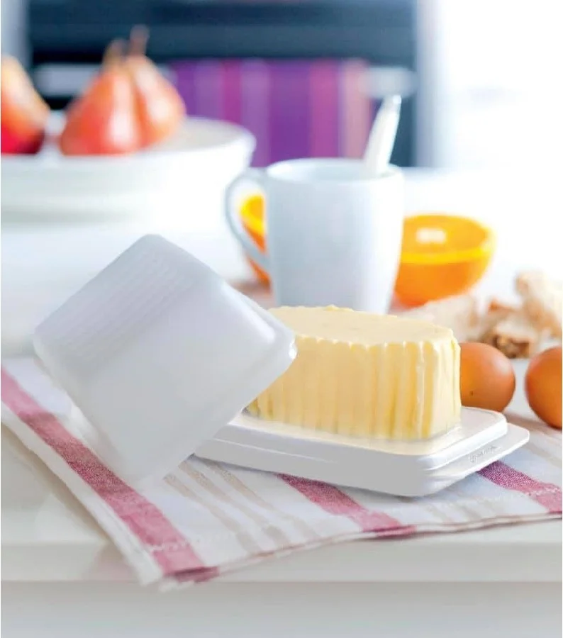 Tupperware Eco Butter Bowl with Lid Butter Margarine Storage Container Hsgl Hsgl