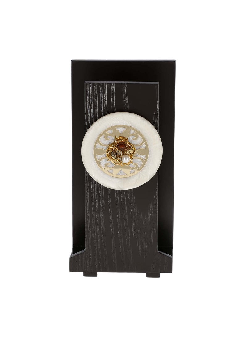 Cocktail - COCKTAIL Handcrafted Wooden Hand Towel Holder| Towel Stand For Bathroom| Napkin Holder For Washbasin| Towel Stand| Guests Towel Organizer Rack| Bathroom accessories |Towel Rack, Brown (Wh Resin) - Image 1