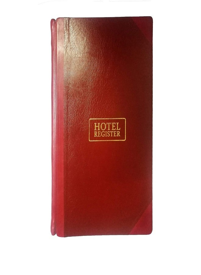 LRS Super Pure Leather Binding Big Size 100 Pages 1500 Entries Hotel Record Register, 18 x 12 inch - Image 1