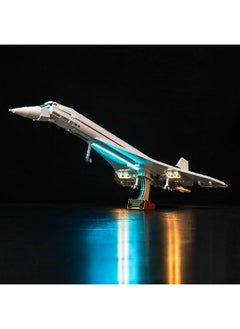 Led Light Kit For Lego Concorde 10318, Creative Lighting Set Accessories Compatible With Icons Lego 10318 Concorde 2023 For Fans (Lights Only, No Models)