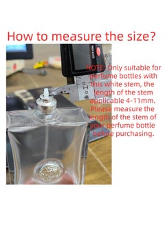 MUB MUB Perfume Refill Pump Tools, Perfume Dispenser with Adapter Tools for Perfumes Transfer to empty bottles, Include 2 Syringe for Replacement  - Image 2