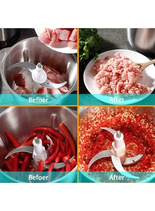 Denx Dinex DX3204 2L 850W Multifunction Meat Grinder and Vegetable Chopper - Image 2