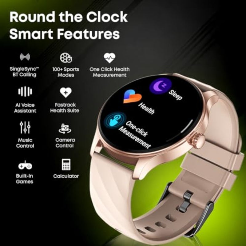 ساعة Limitless XR1 الذكية 1.38 شاشة فائقة السطوع عالية الدقة SingleSync BT Calling AI Voice Assistant IP68 بناء مغامرة متين - 38088PP01 - Image 2