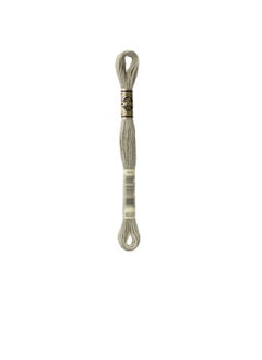 DMC DMC 6-Strand Embroidery Cotton 8.7 yard Light Brown Grey  - Image 3