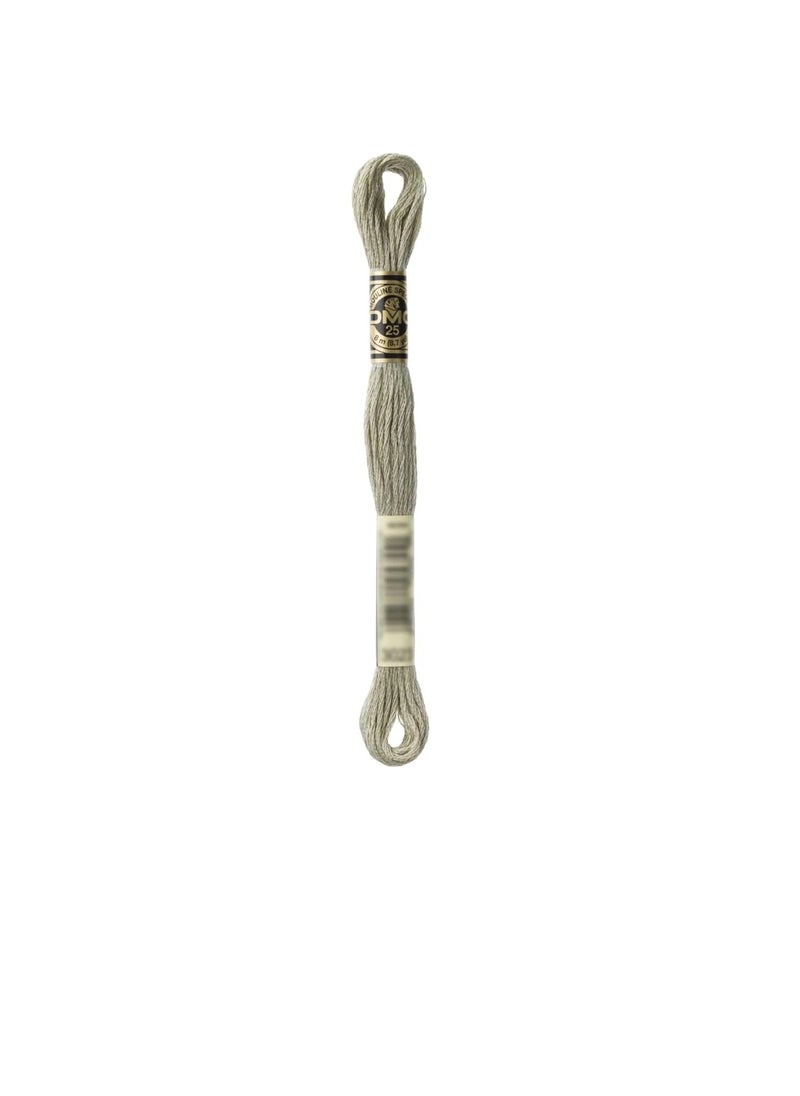DMC DMC 6-Strand Embroidery Cotton 8.7 yard Light Brown Grey  - Image 3