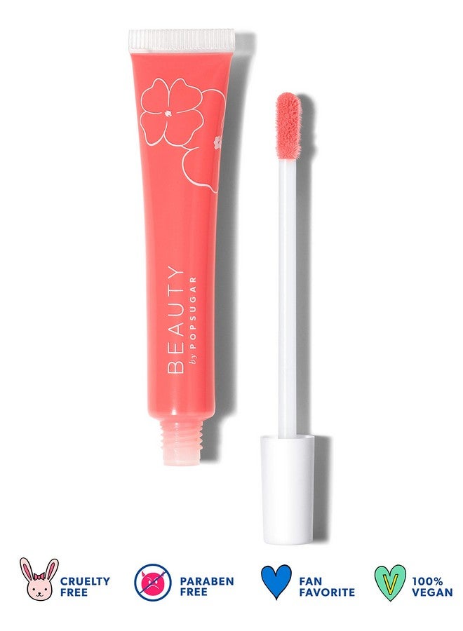 POPSUGAR BEAUTY Be the Boss Lip Gloss - Sheer Buildable Color with High Shine | Non-Sticky Formula | Nourishing & Moisturizing Lip Oil | Cruelty Free Paraben Free & 100% Vegan (Borderline .3 Fl Oz) - Image 2