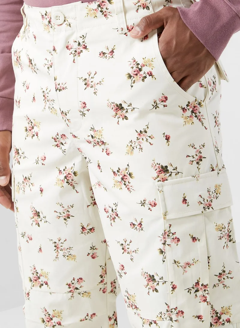 HUF Utility Floral Cargo