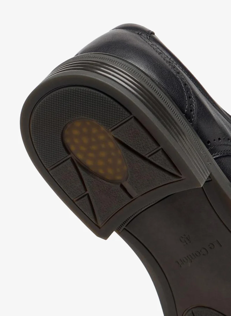 Le Confort BLACK Men Leather Lace-Up Derby Shoes for Men | Best Price UAE