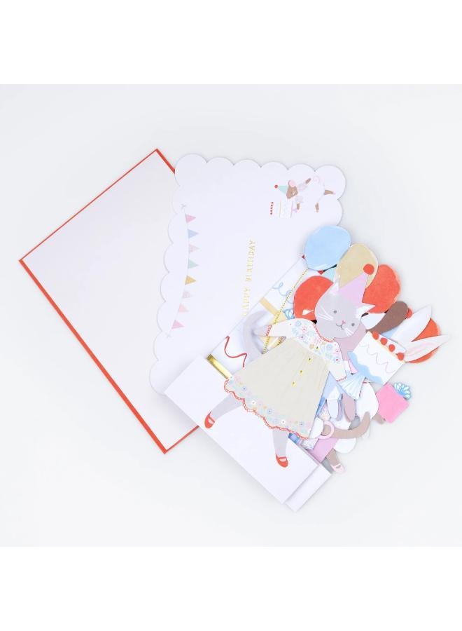 Meri Meri Animal Friends Birthday Card - Image 4