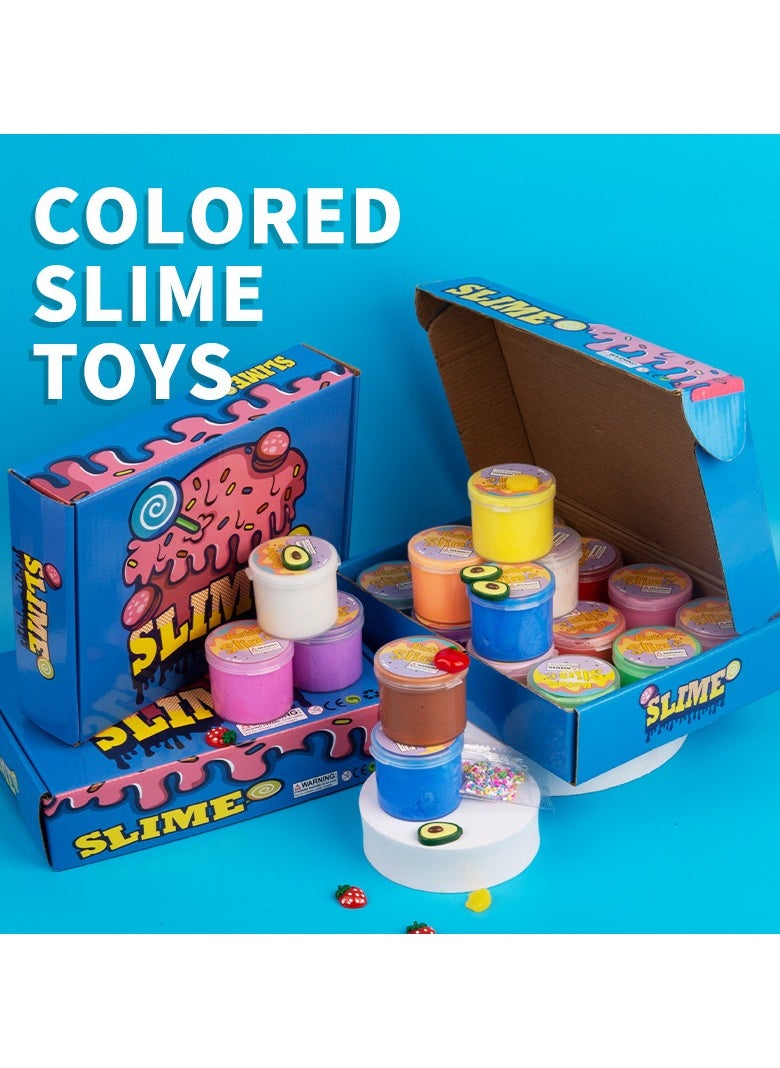 ARNOTEC - Butter clay set puff glue color clay foaming glue cotton mud, suitable for children's education, ultra-light modeling clay interactive toys - Image 1