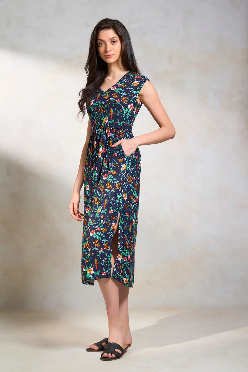 Virgio Floral Print Dress