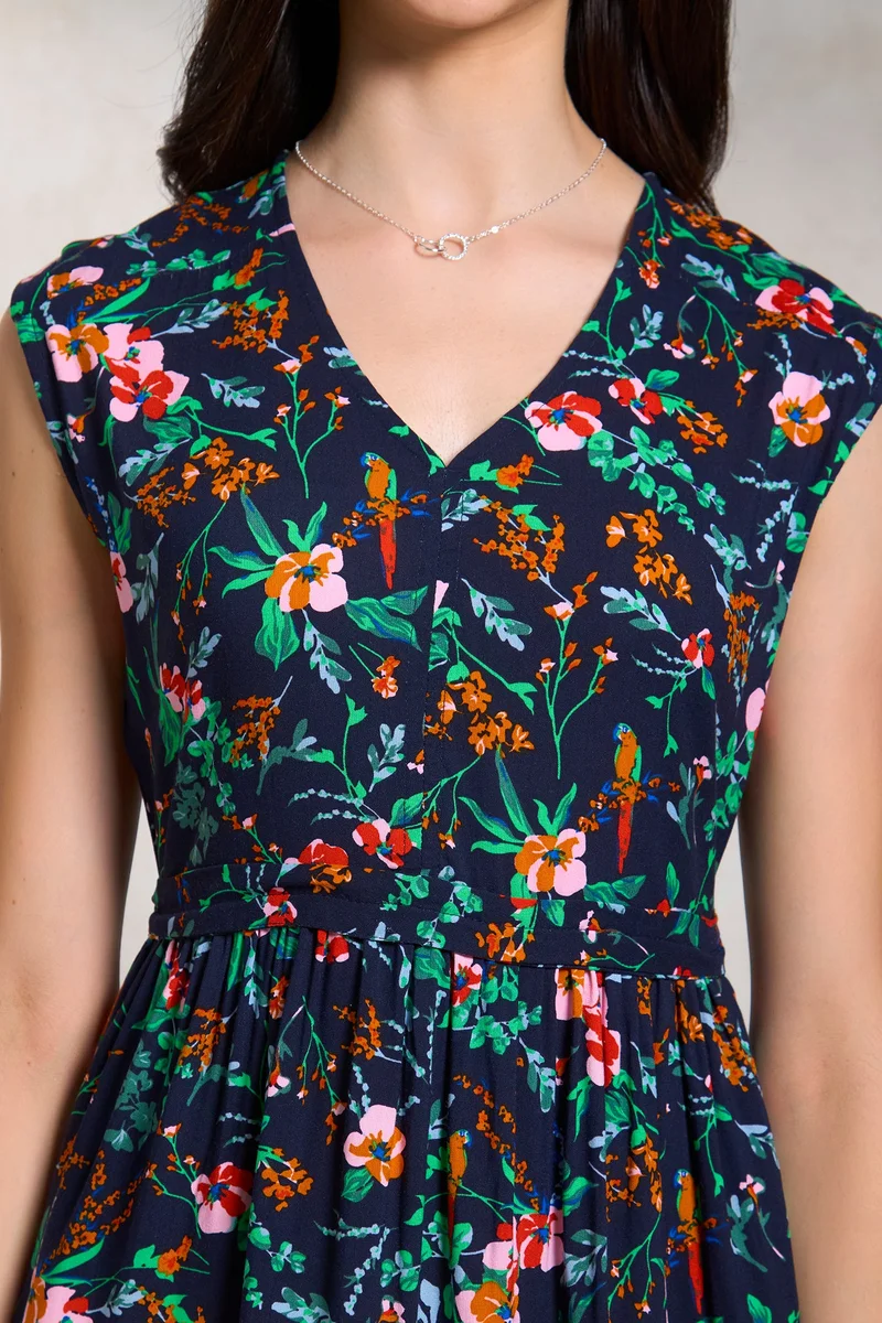 Virgio Floral Print Dress