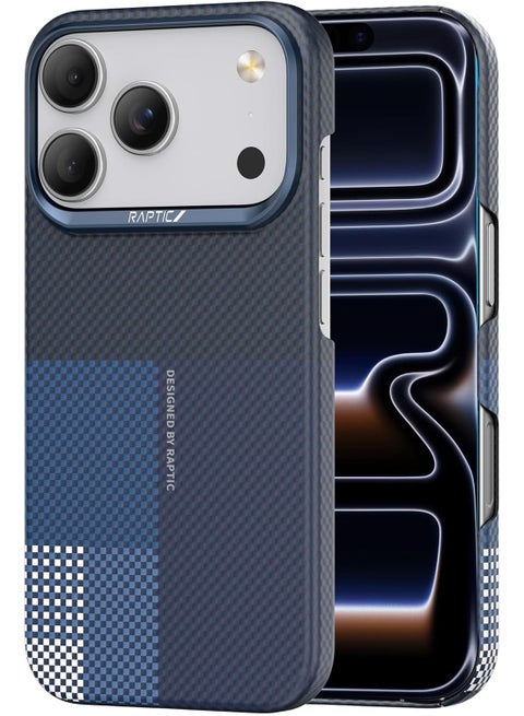 Aramid Skin for iPhone 17 PRO Case [MagSafe] Ultra Slim 1500D Aramid Fiber cover - Ocean