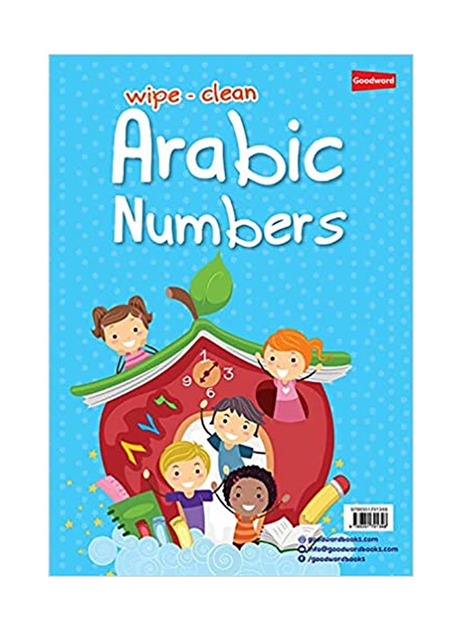 Wipe-clean Arabic Numbers