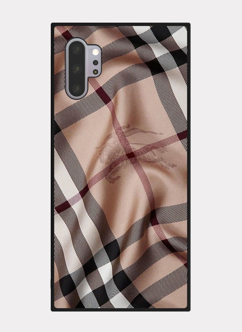 PXLAAT Samsung Galaxy Note 10 Plus case cover Burberry - Image 1