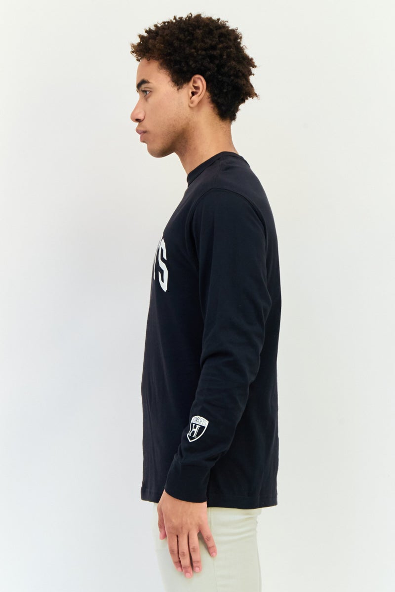 Reebok x Harry Potter Men Sportswear Fit Long Sleeve Outdoor T-Shirt, Black - Image 4