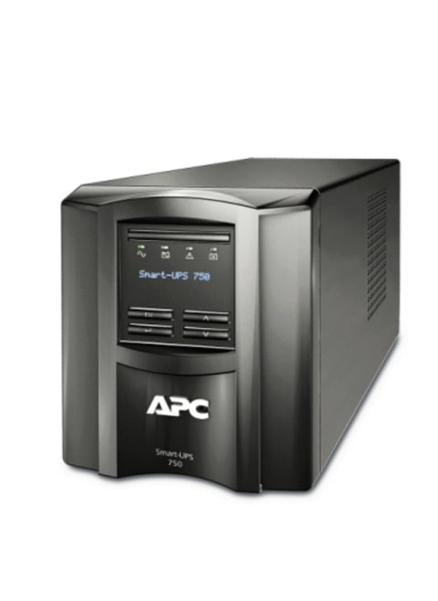 APC Smart-UPS, Line Interactive, 750VA, Tower, 230V, 6x IEC C13 outlets, SmartSlot, AVR, LCD