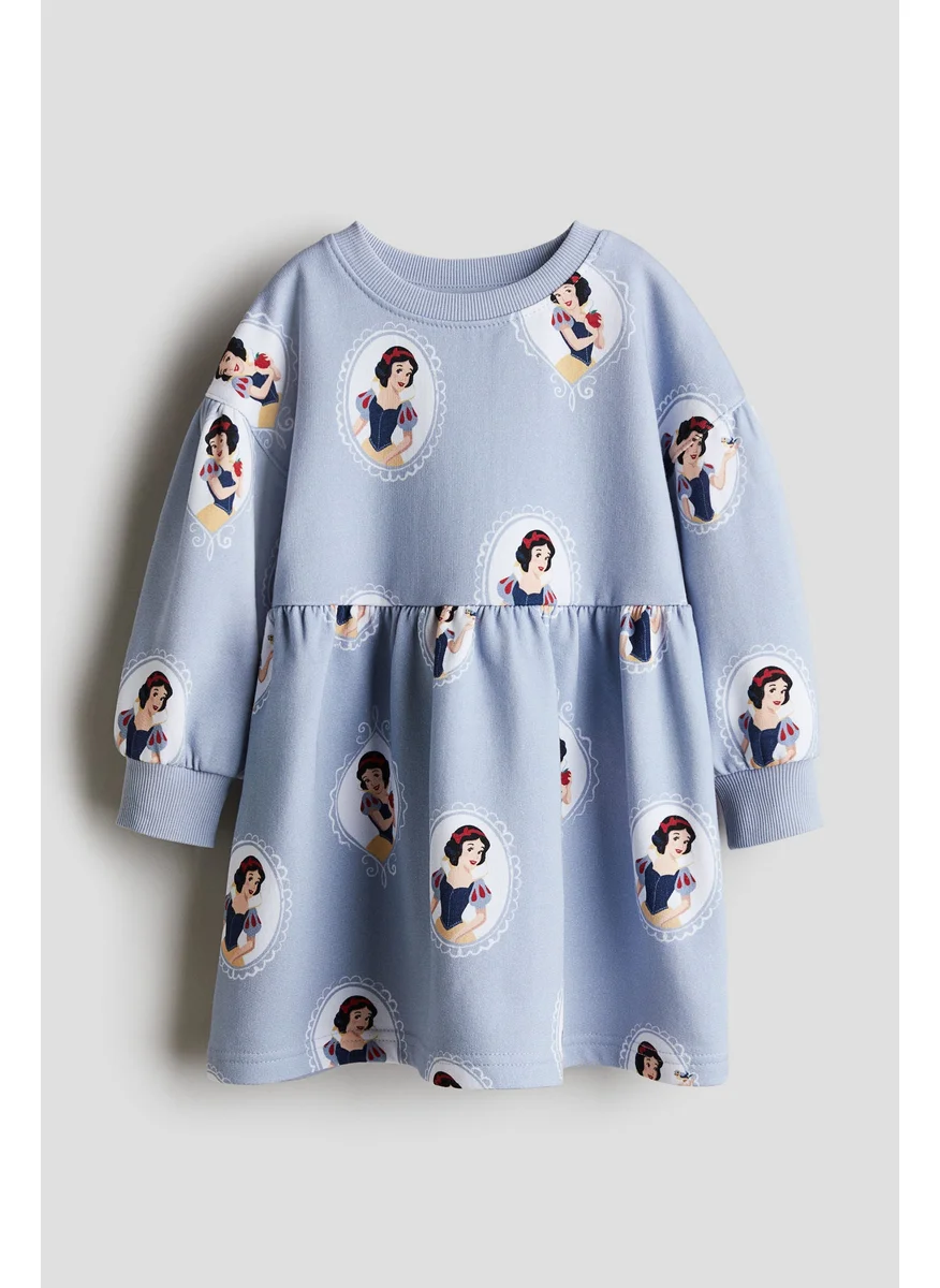 اتش اند ام Printed Sweatshirt Dress