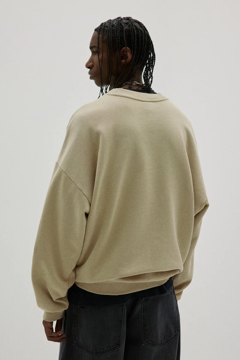 H&M Oversized Fit Washed sweatshirt