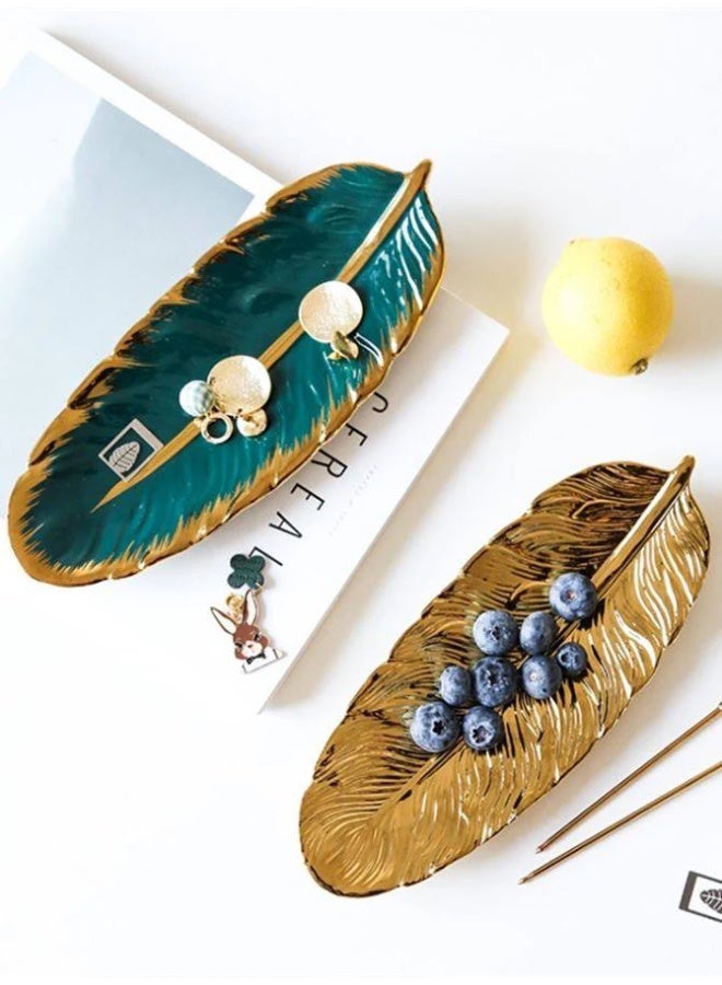 3-piece porcelain serving and decorative set - Image 4
