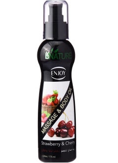 ENJOY Enjoy strawberry and cherry body oil 175 ml  - Image 1