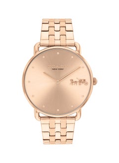 COACH Round Analog Women's Rose Gold Case Watch - 14504296  - Image 1
