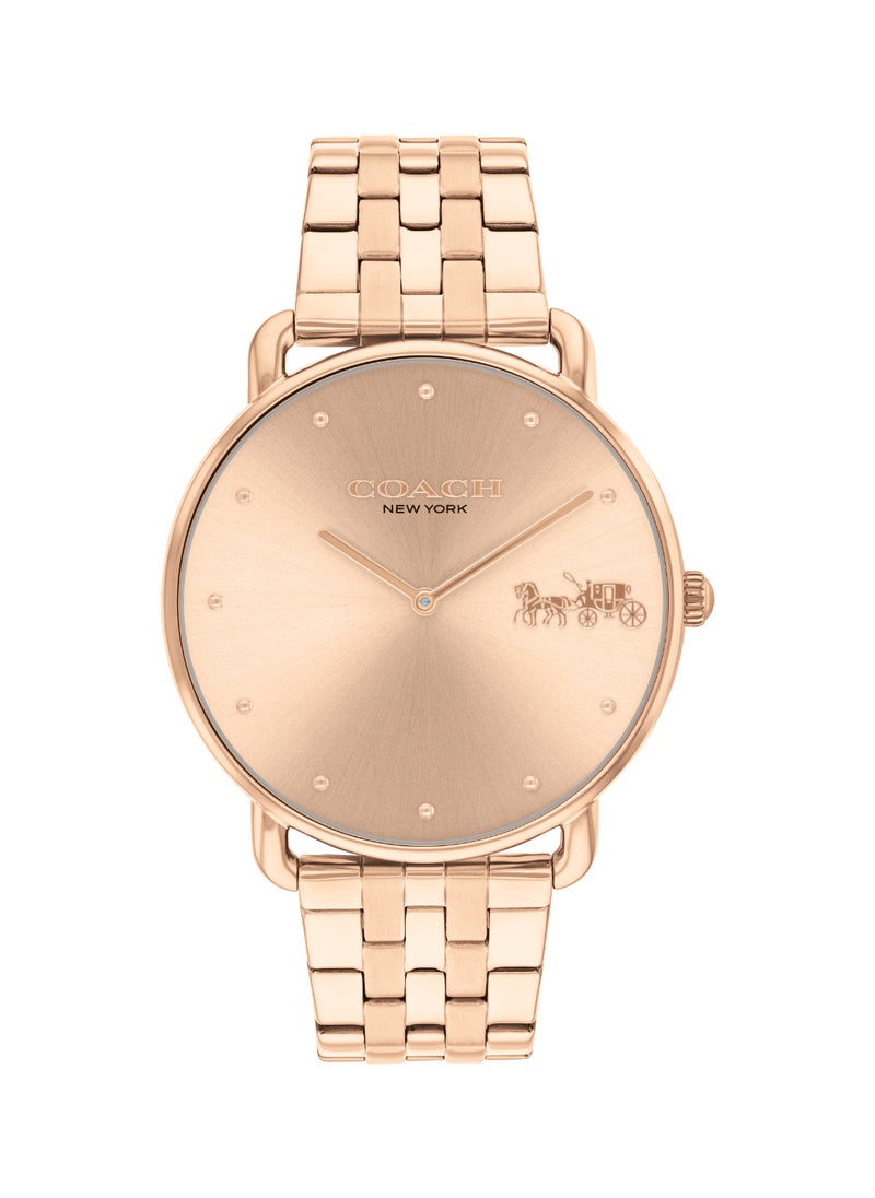 COACH Round Analog Women's Rose Gold Case Watch - 14504296  - Image 1