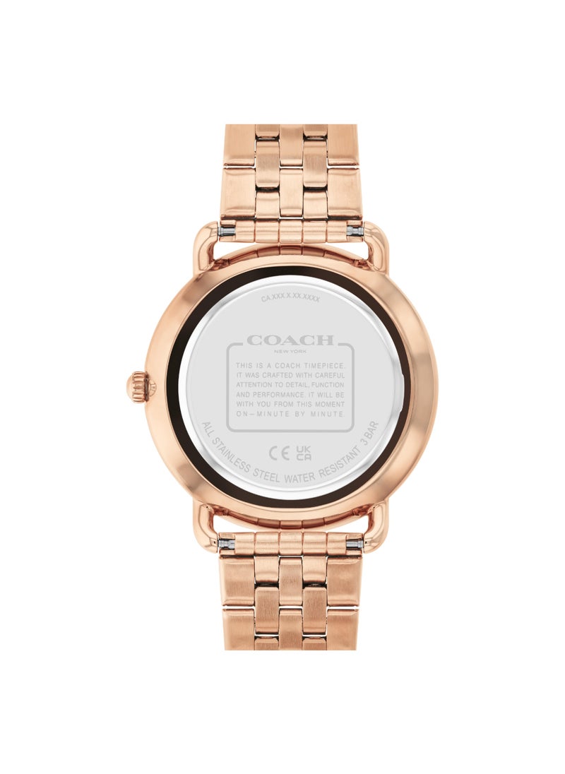 COACH Round Analog Women's Rose Gold Case Watch - 14504296  - Image 3