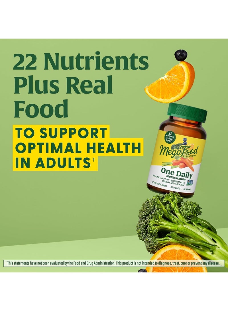 MegaFood فيتامينات متعددة يومية، دعم المناعة، صحة العظام، استقلاب الطاقة، مكمل غذائي، 180 قرص / 180 حصة - Image 5