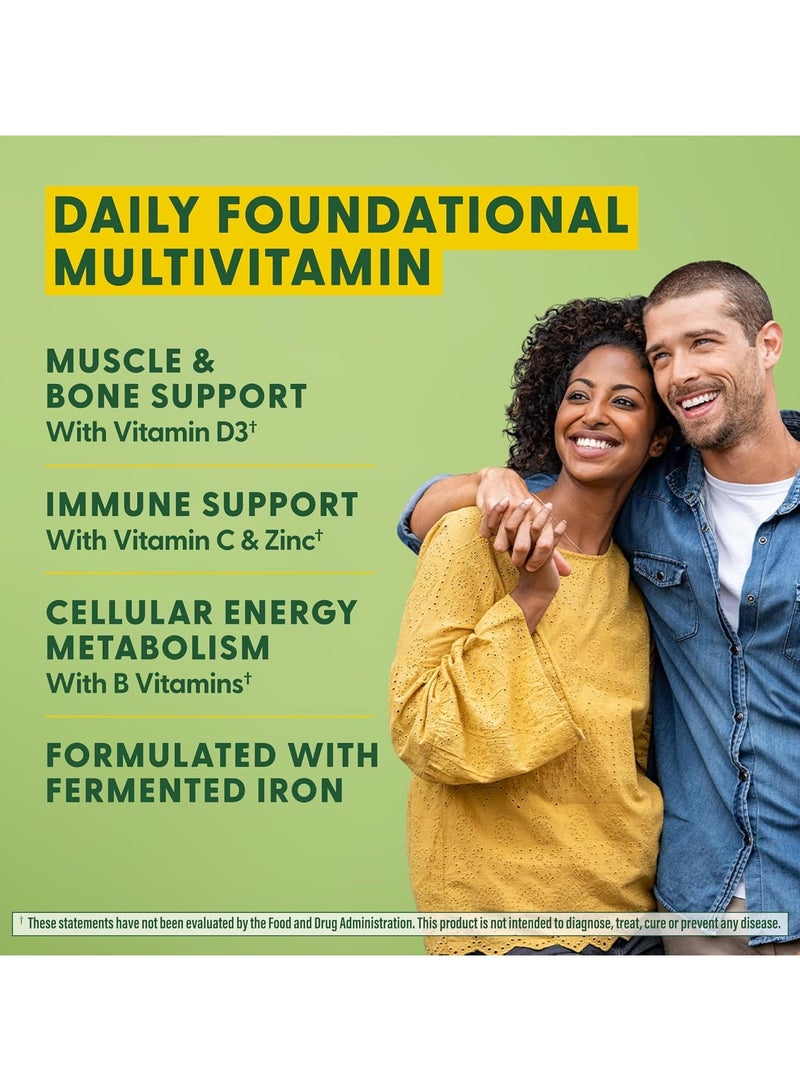 MegaFood فيتامينات متعددة يومية، دعم المناعة، صحة العظام، استقلاب الطاقة، مكمل غذائي، 180 قرص / 180 حصة - Image 4