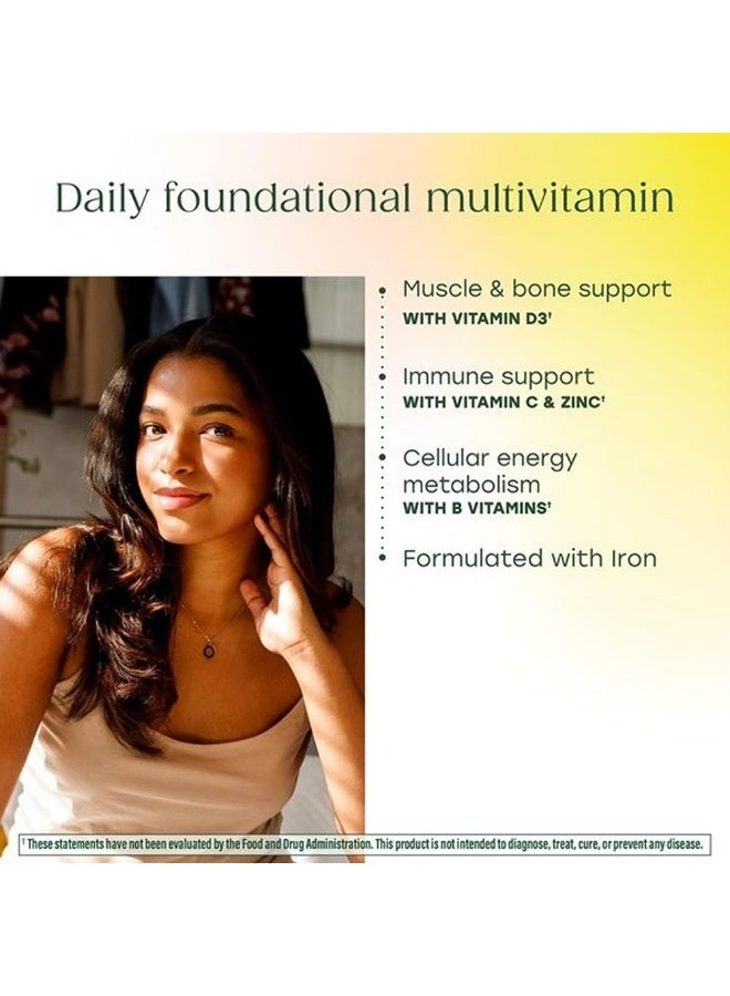 MegaFood One Daily Multivitamin for Women & Men, 22 Nutrients, 180 Tablets,Supports Cellular Energy, Muscle & Bone Health, Immune Support Supplement, Vitamin C, B12, B6, Zinc, Vegetarian,180 Servings - Image 4