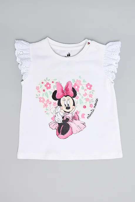 أر أند بي Minnie Mouse Print T-Shirt and Leggings Set